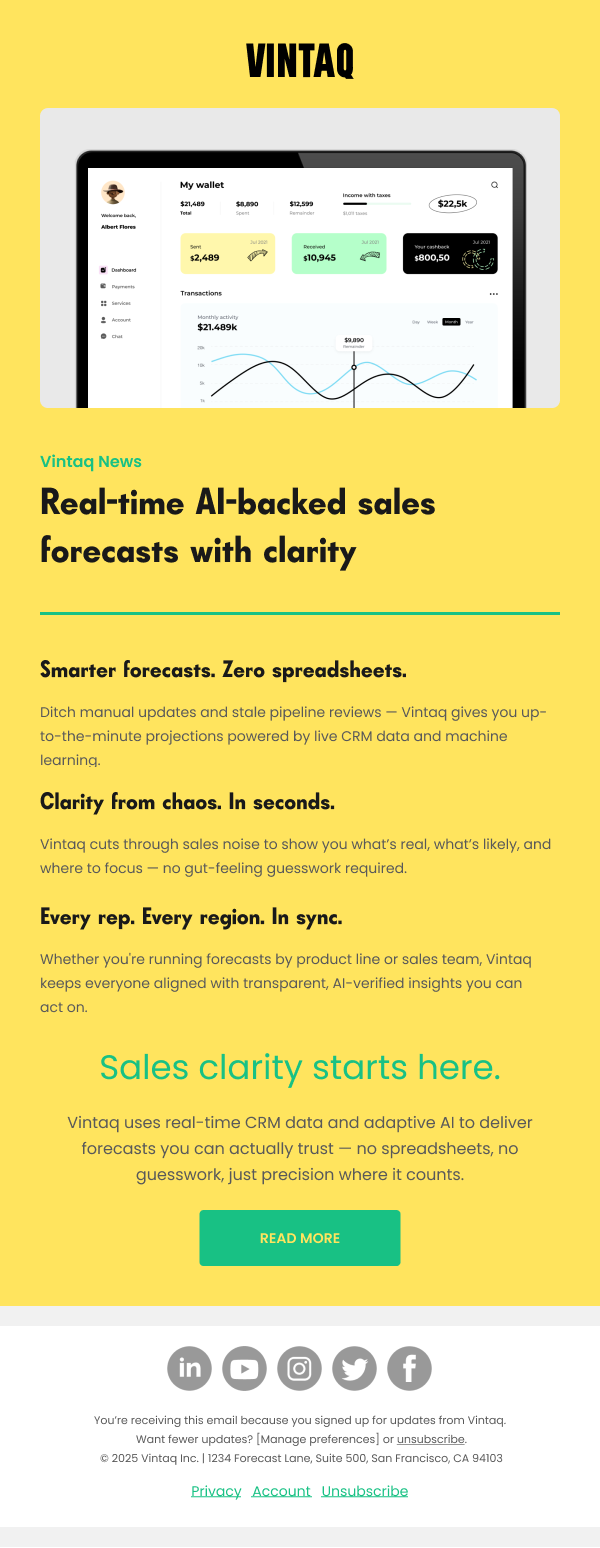 Vintaq Email | Saasivo