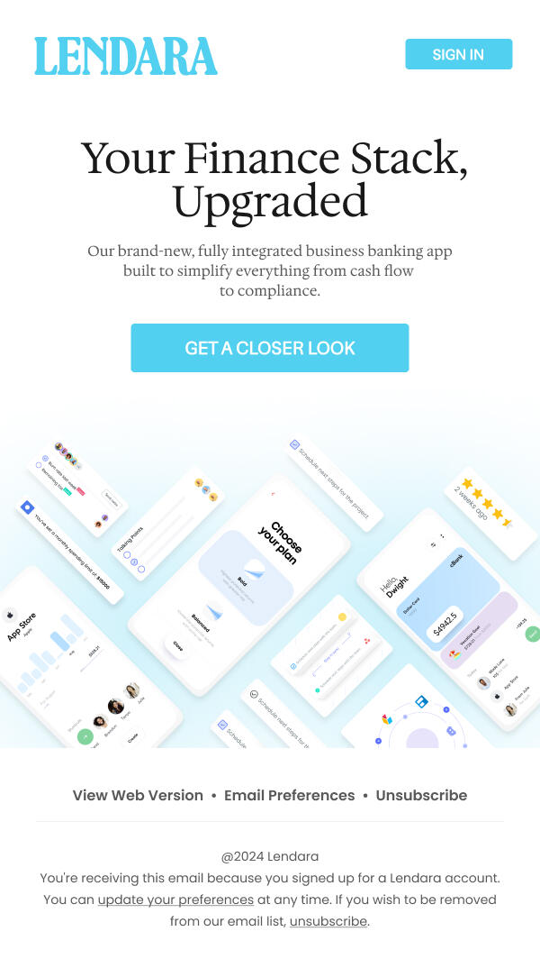 Lendara Email | Saasivo