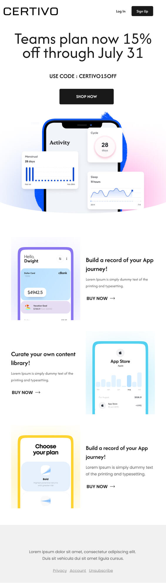 Certivo Email | Saasivo